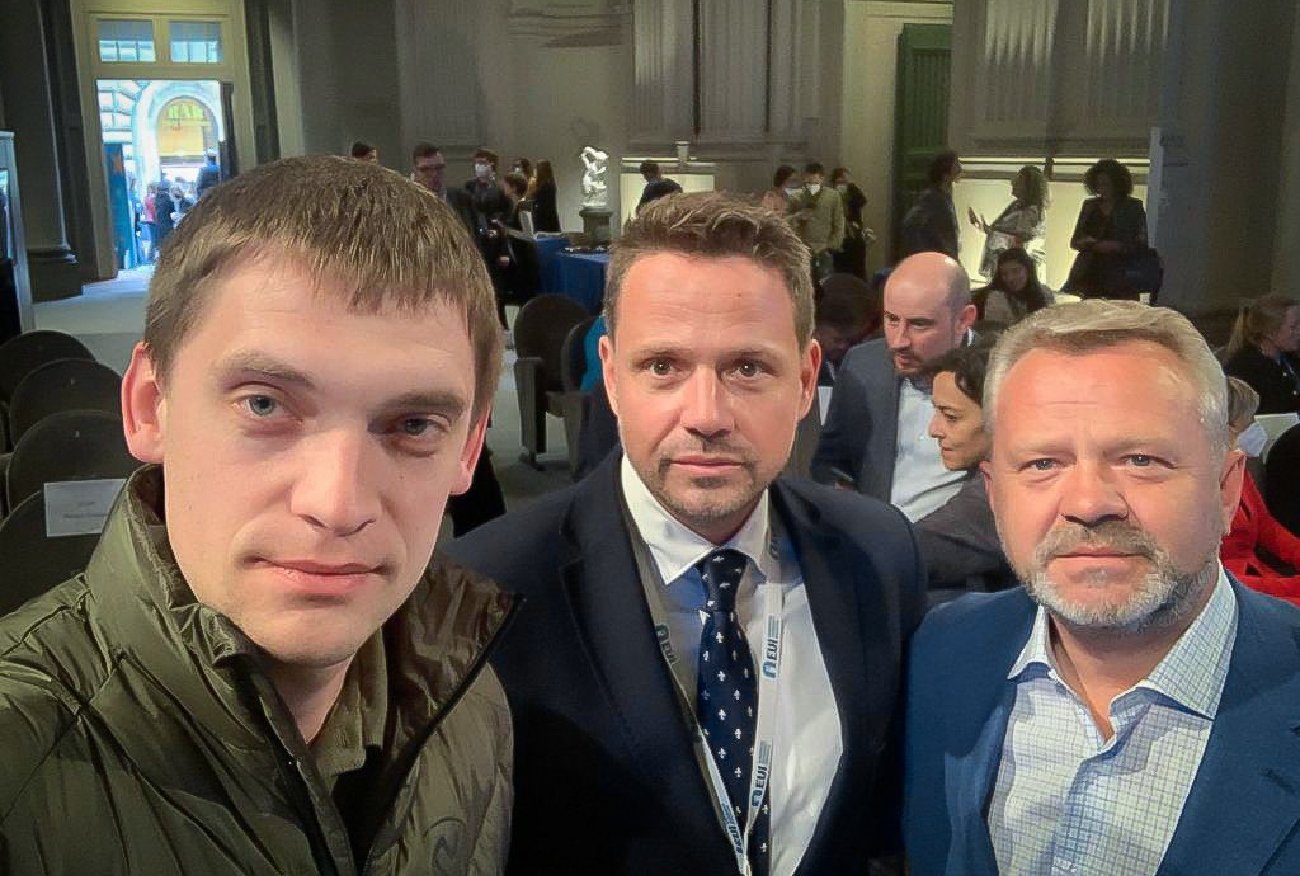 Trzaskowski spotkał się z merami Melitopola i Buczy: Niezłomni samorzadowcy