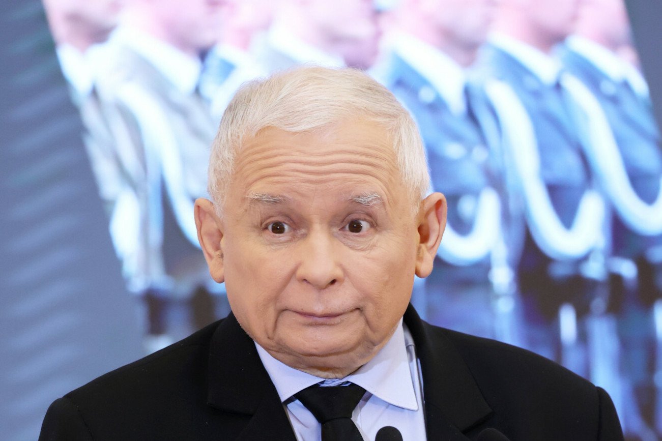 Prezes PiS Jarosław Kaczyński.