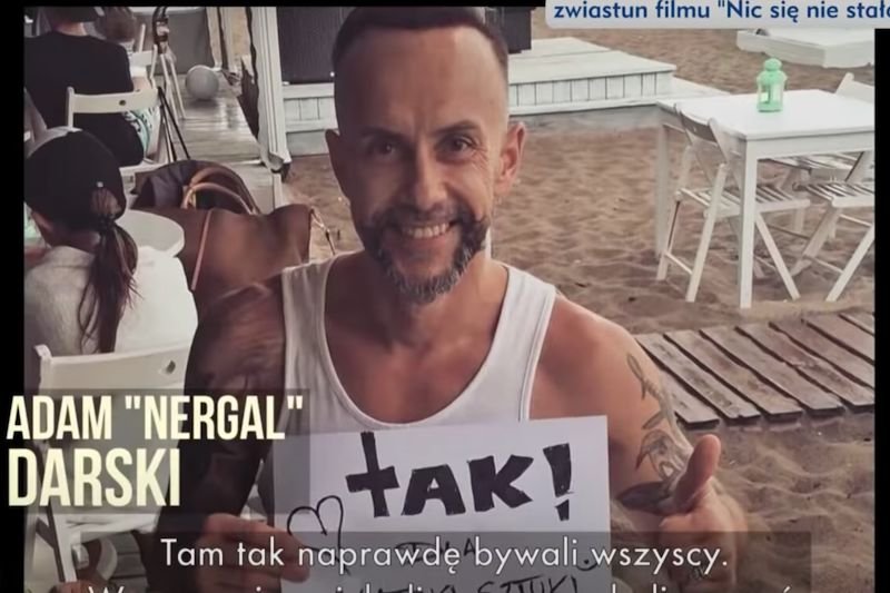 Zatokę Sztuki wspierał m.in. Adam "Nergal" Darski.