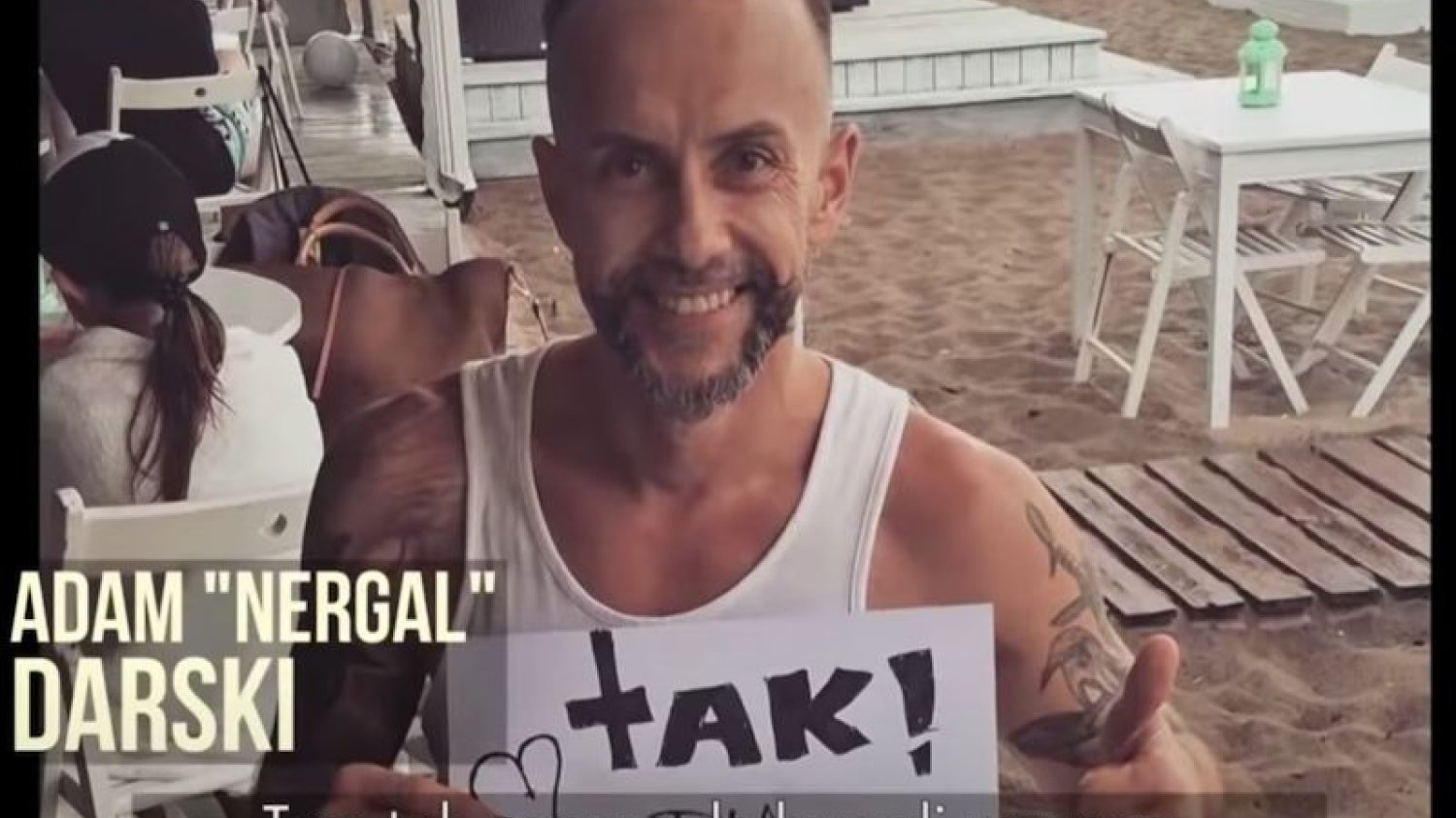 Zatokę Sztuki wspierał m.in. Adam "Nergal" Darski.