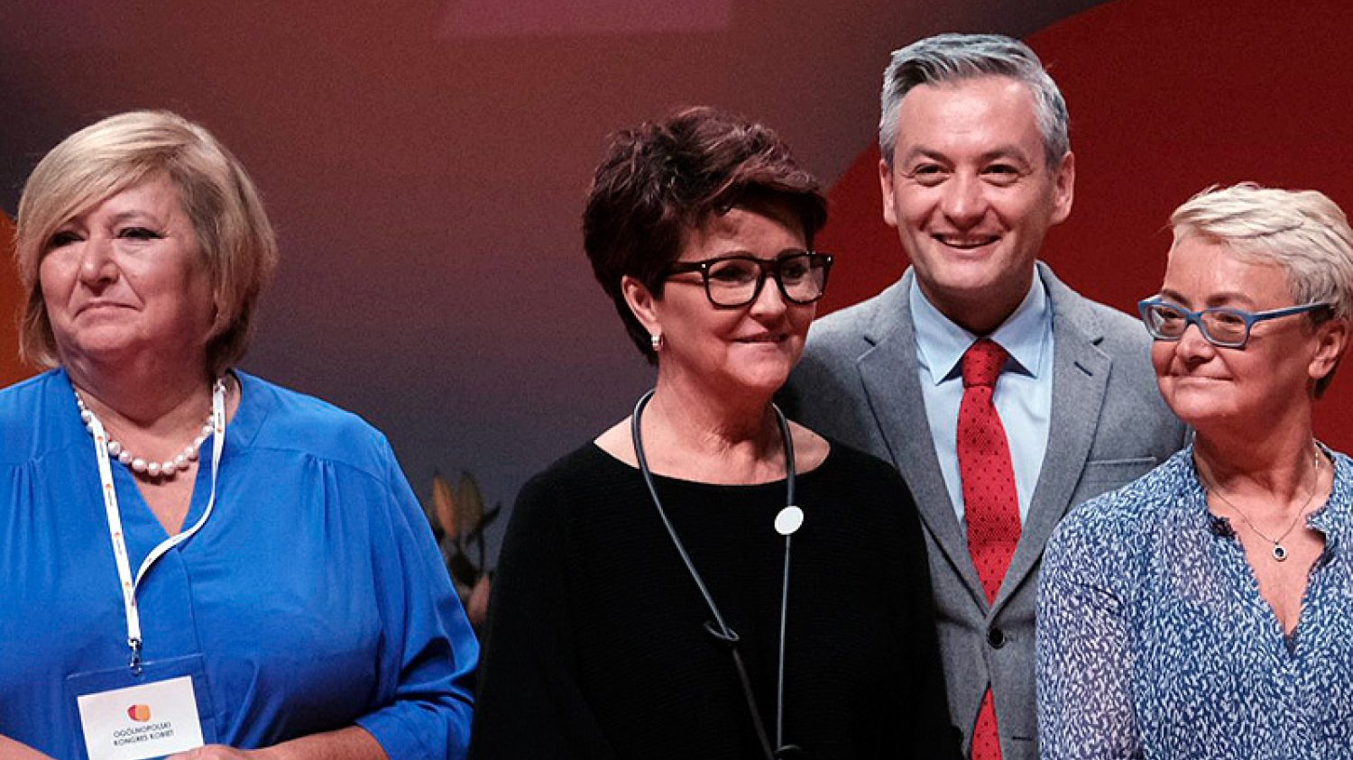 Na Kongresie Kobiet Jolanta Kwaśniewska dość wymownie odpowiedziała pytanie o Agatę Kornhauser-Dudę.