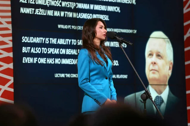 Marta Kaczyńska krytykuje działania ministra Jana Szyszki ws. Puszczy Białowieskiej.