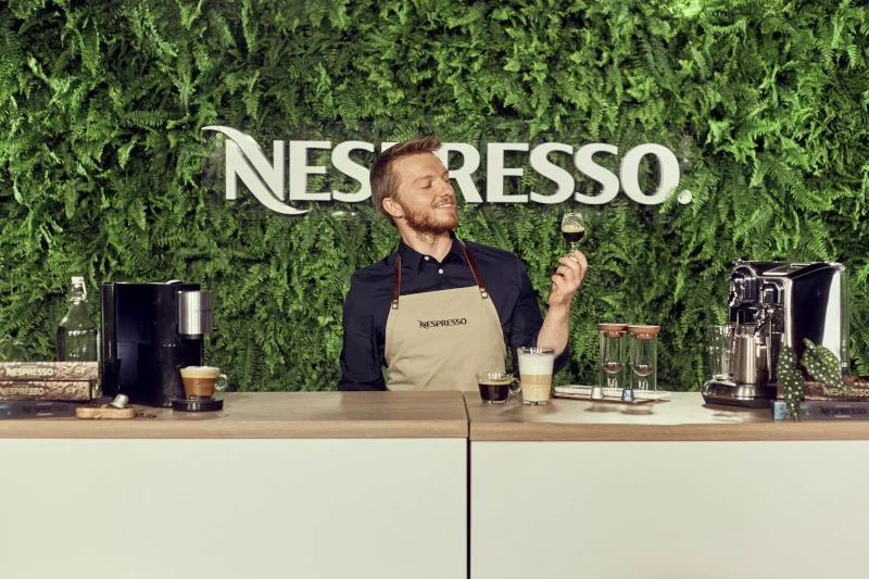 Rafał Łysy jest ekspertem ds. kawy w Nespresso.