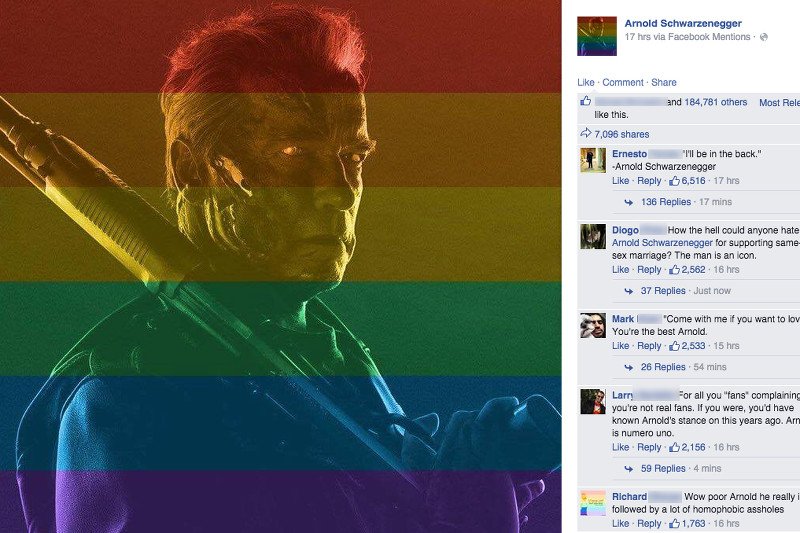 Polak zagroził, że odlajkuje profil Schwarzeneggera. Odpowiedź "terminatora" rozkłada na łopatki