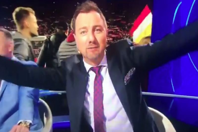 Jerzy Dudek nie mógł się uspokoić po wygranej Liverpoolu.