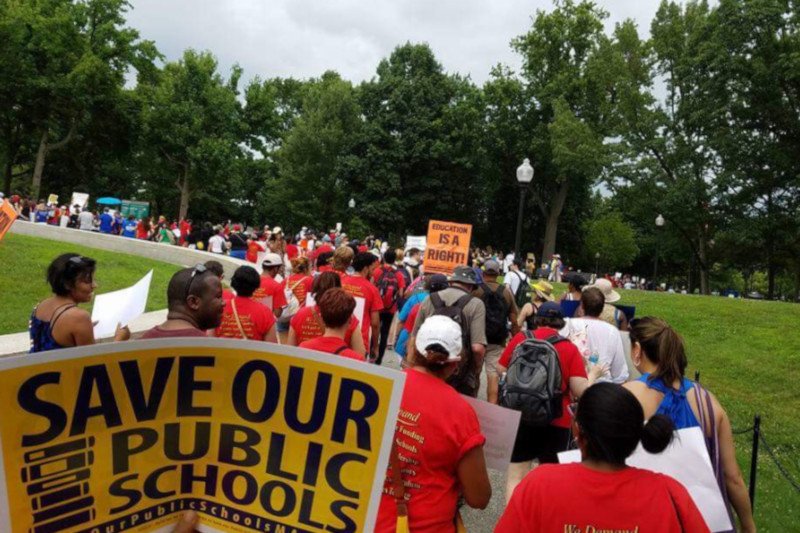 Protesty nauczycieli w USA trwają od miesięcy.