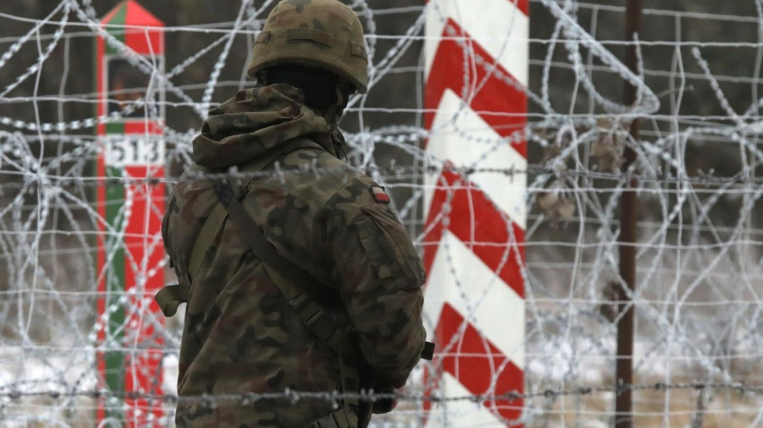 Lubelskie. Polski żołnierz zmarł przy granicy. Był kompletnie pijany.