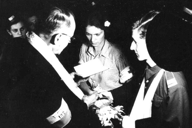 Najsłynniejsze małżeństwo Powstania Warszawskiego – Bolesław (Bill) Biega i Alicja (Lilly) Treutler-Biega.