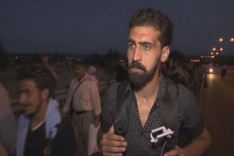 Jeden z imigrantów uwzględniony na Instagramie.