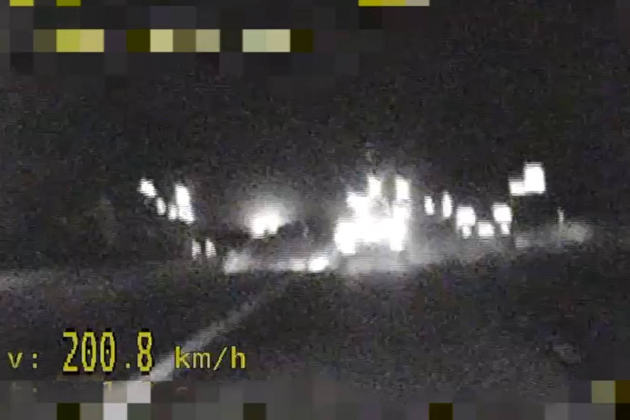 Jechał ponad 200 km/h, bo miał 500 koni pod maską.