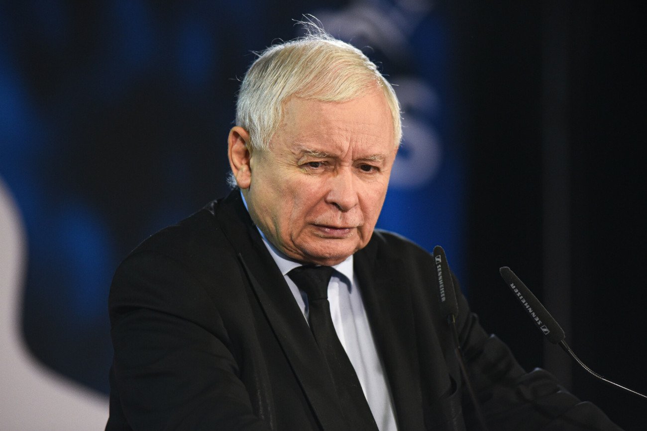 Prezes PiS Jarosław Kaczyński