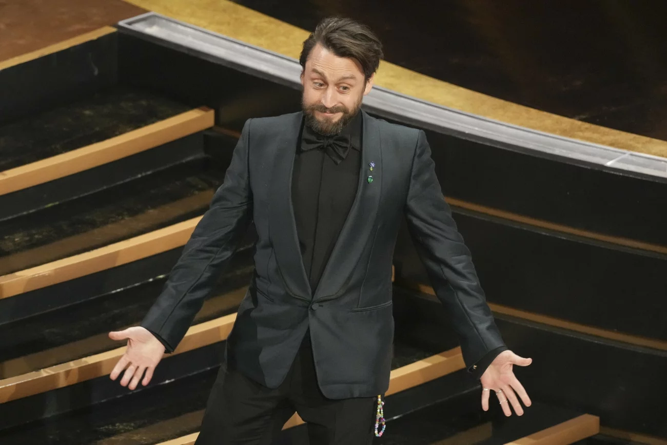 Kieran Culkin najlepszym aktorem drugoplanowym.
