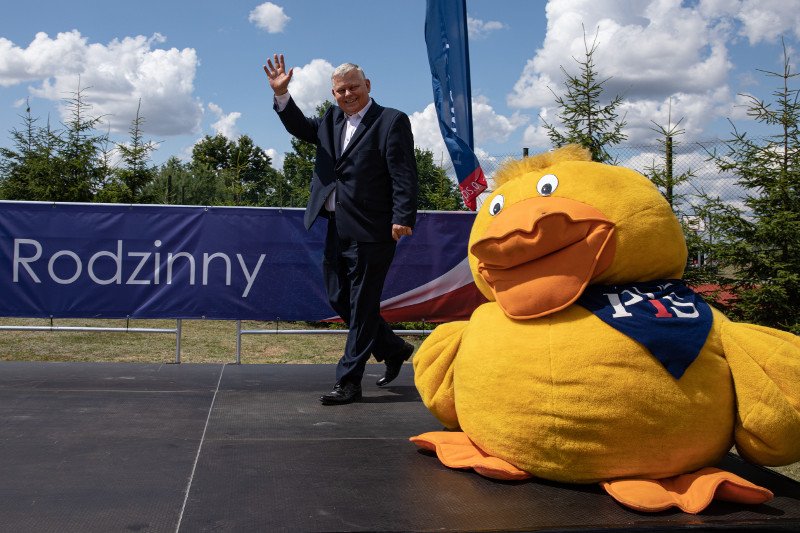Poseł Marek Suski przeczytał z ambony list od premiera Morawieckiego.