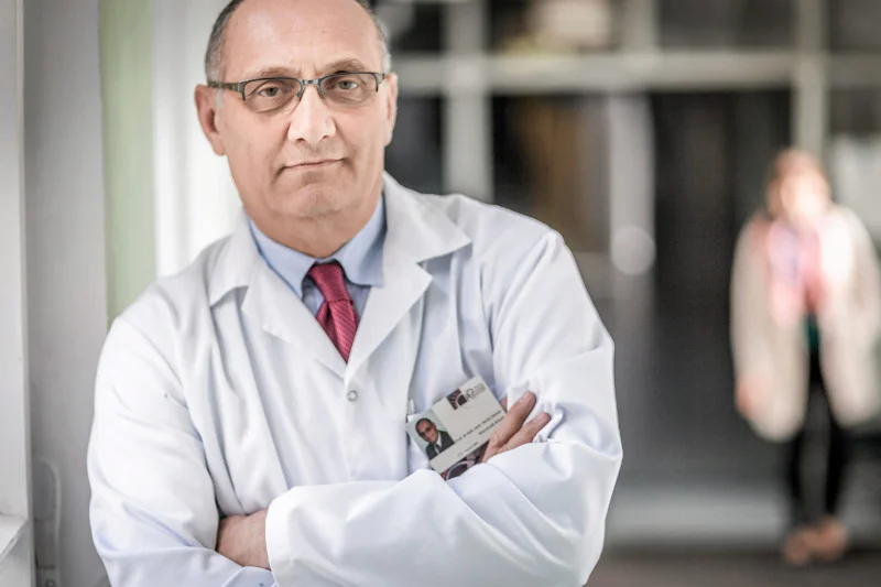 Prof. Jacek Jassem z Gdańskiego Uniwersytetu Medycznego.