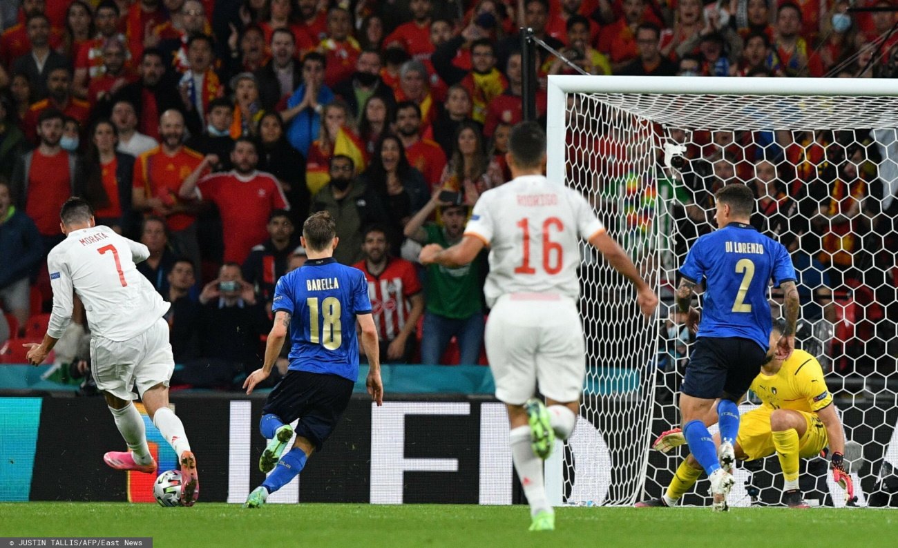 Alvaro Morata dal Hiszpanii remis, ale nie strzelił decydującego rzutu karnego