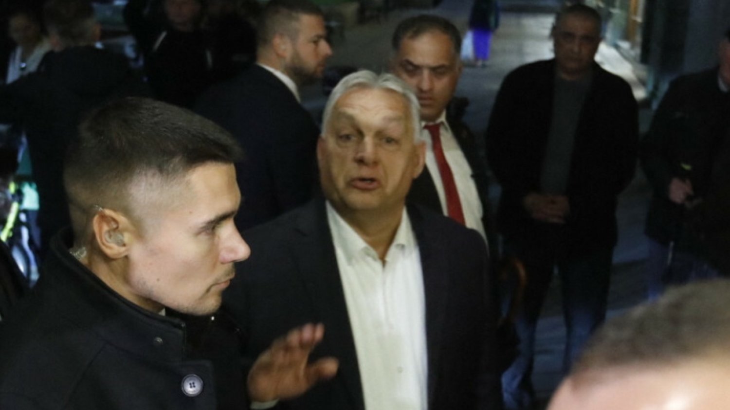 Viktor Orban wygwizdany w Tbilisi.