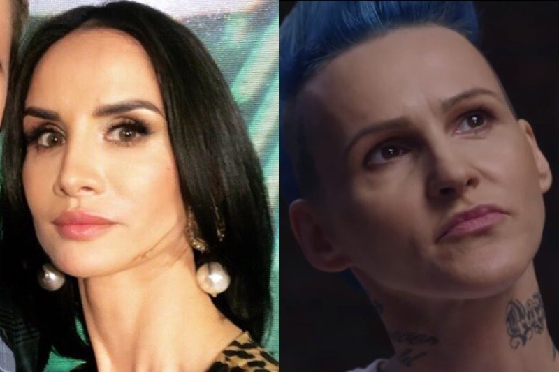 Modelka zachęca "fałszywych" celebrytów do obejrzenia wywiadu z piosenkarką.