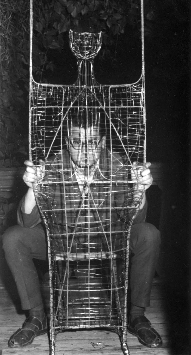 Zdzisław Beksiński w 1961 roku.