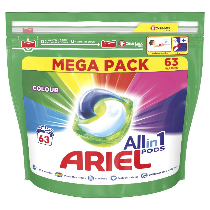 Opakowania marki Ariel już niedługo będą produkowane w 50 proc. z recyklatu