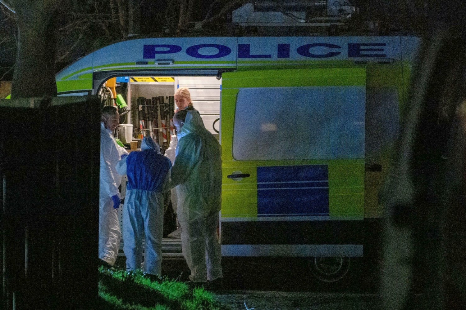 Strzelanina w Linden. Zdjęcie ilustracyjne