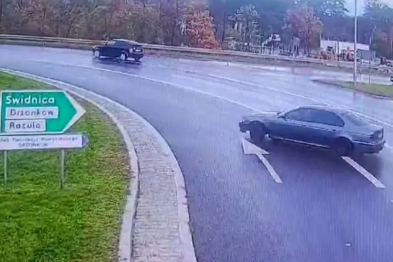 Zielona Góra: 19-latek popisywał się na rondzie. Ogromny mandat