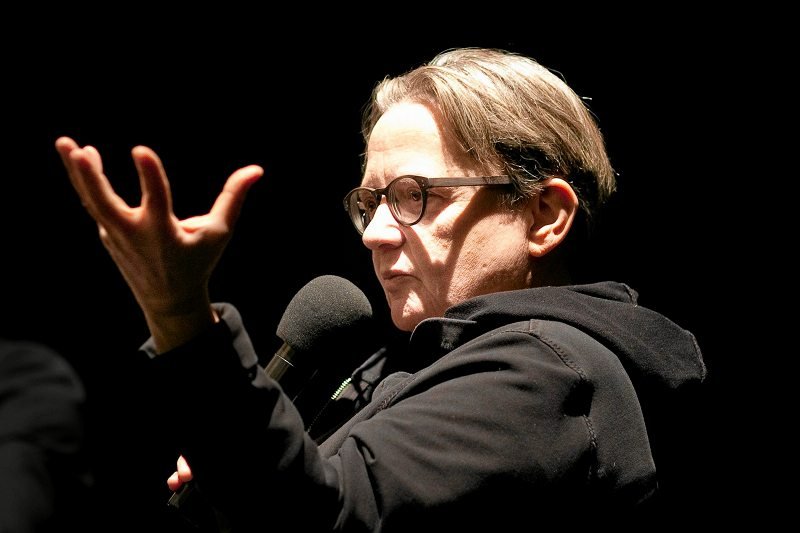 Agnieszka Holland podczas spotkania z fanami