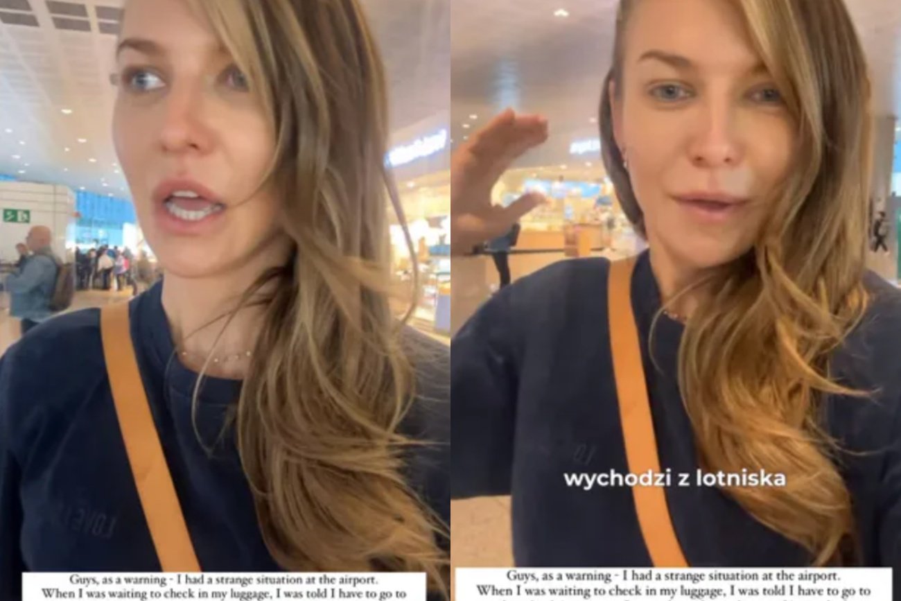 Lewandowska relacjonuje kradzież na lotnisku. 'Dobrze, że umiem karate'