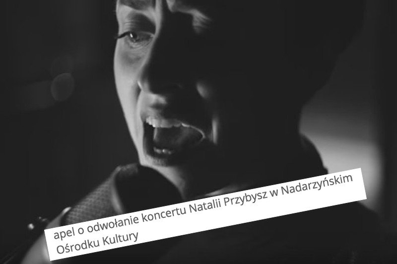 "Nie godzi się udostępniać pomieszczeń aborterce". Grupa mieszkańców Nadarzyna żąda odwołania koncertu Natalii Przybysz