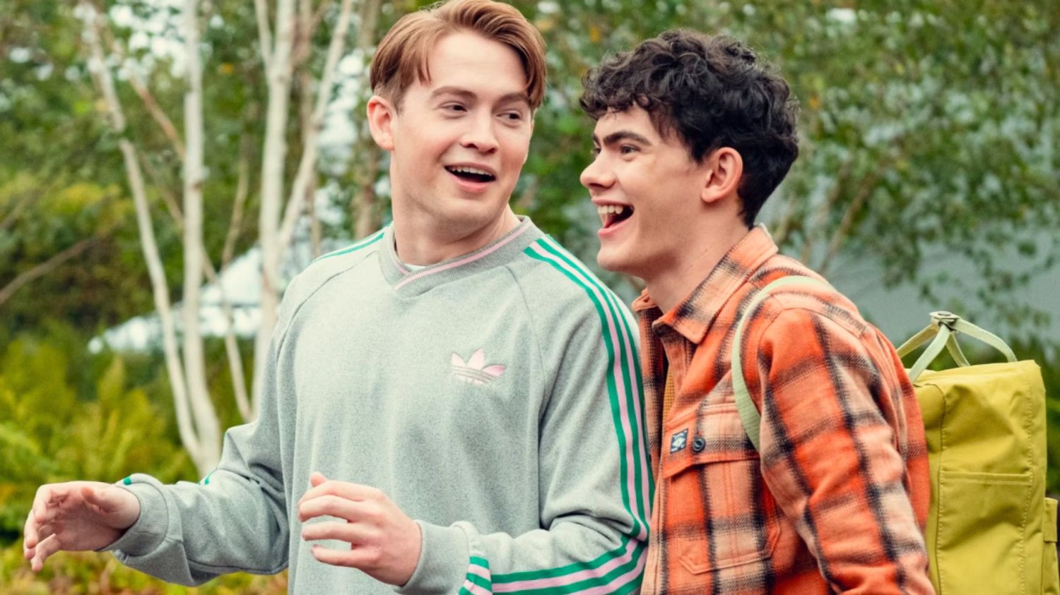 Nick i Charlie w Heartstopper