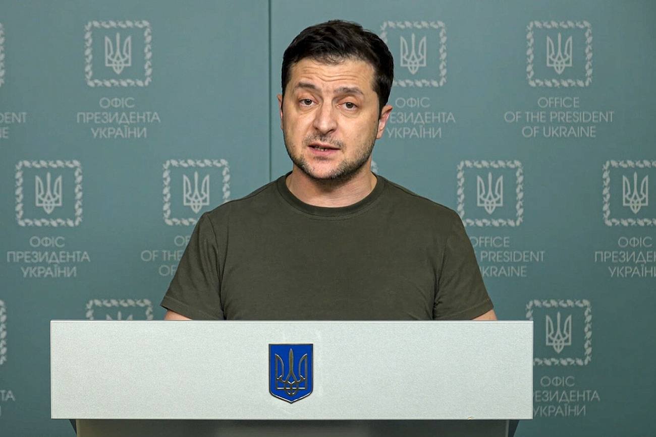 Ukraina. Wołodymyr Zełenski o NATO: art. 5 nigdy nie był tak słaby