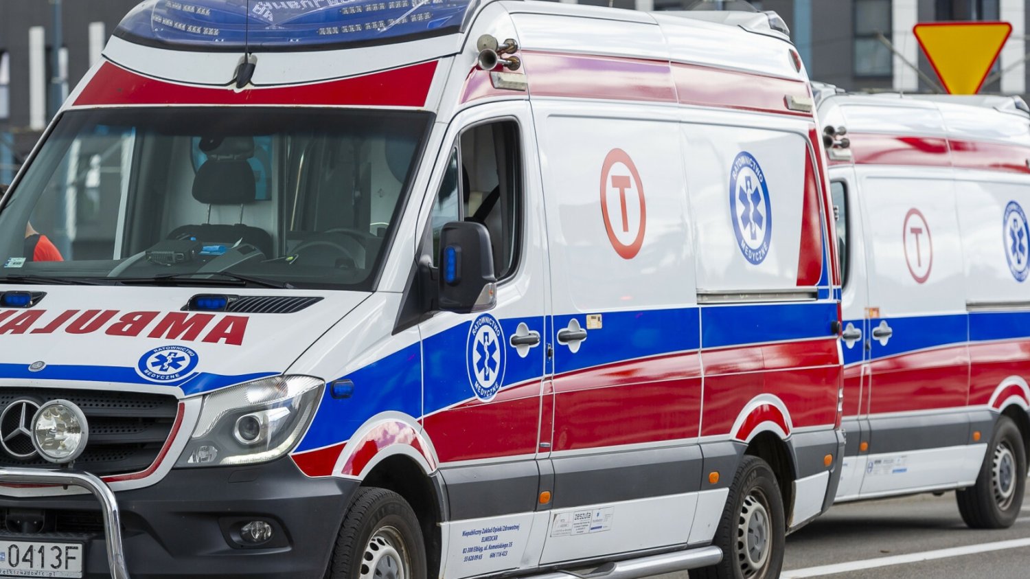 Tragiczne zdarzenie w Krakowie. Mężczyzna wypadł z okna w urzędzie