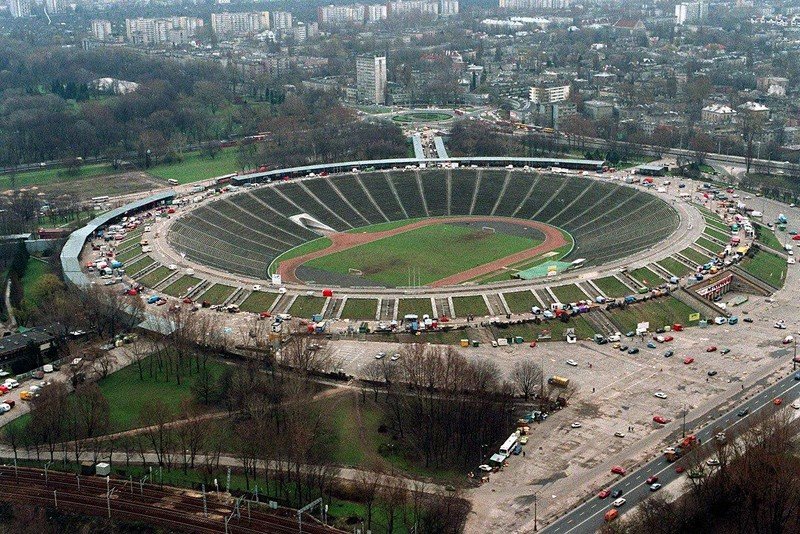 Stadion Dziesięciolecia 1994r.