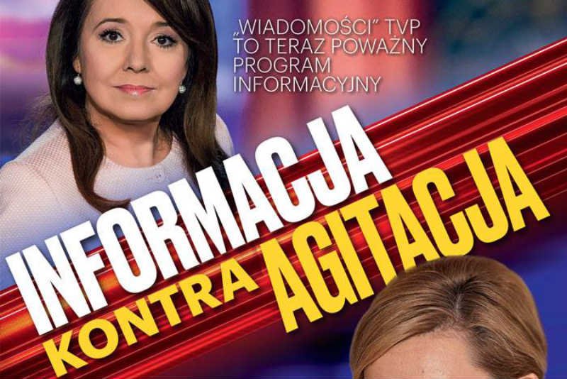 Tygodnik braci Karnowskich bezlitośnie kpi z "Wiadomości".