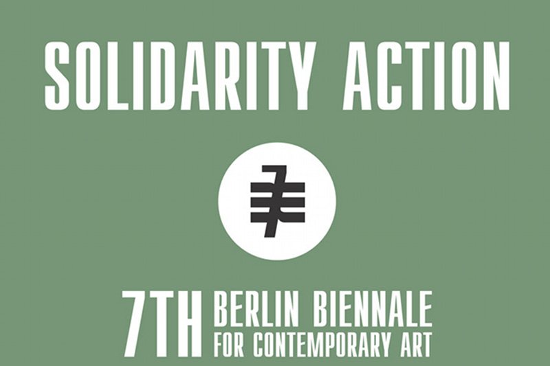 Plakat 7 Berlińskiego Biennale Sztuki