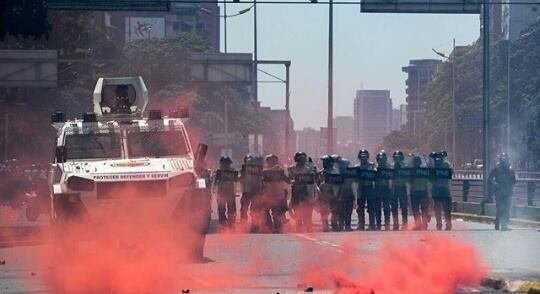 Protesty w Wenezueli