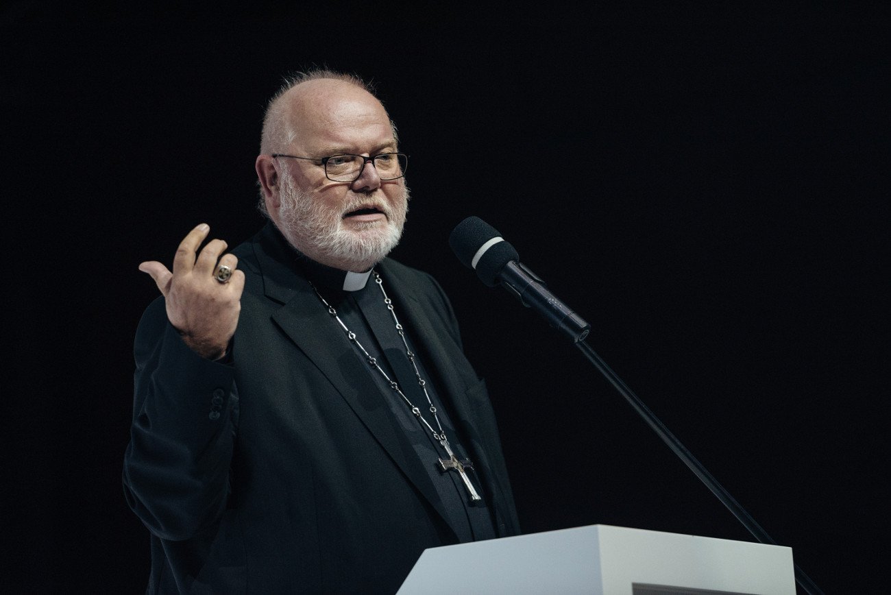 Arcybiskup Monachium, do niedawna głowa Kościoła w Niemczech, kardynał Reinhard Marx. Na zdjęciu w Gdańsku podczas wykładu "Etyka Solidarności"