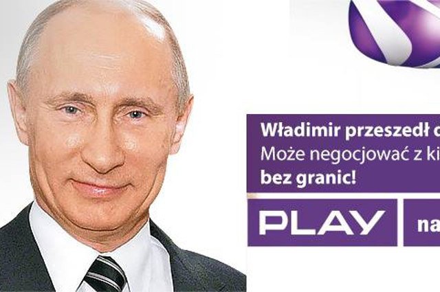 Mem z Władimirem Putinem nie spodobał się rzecznikowi prasowemu sieci Play