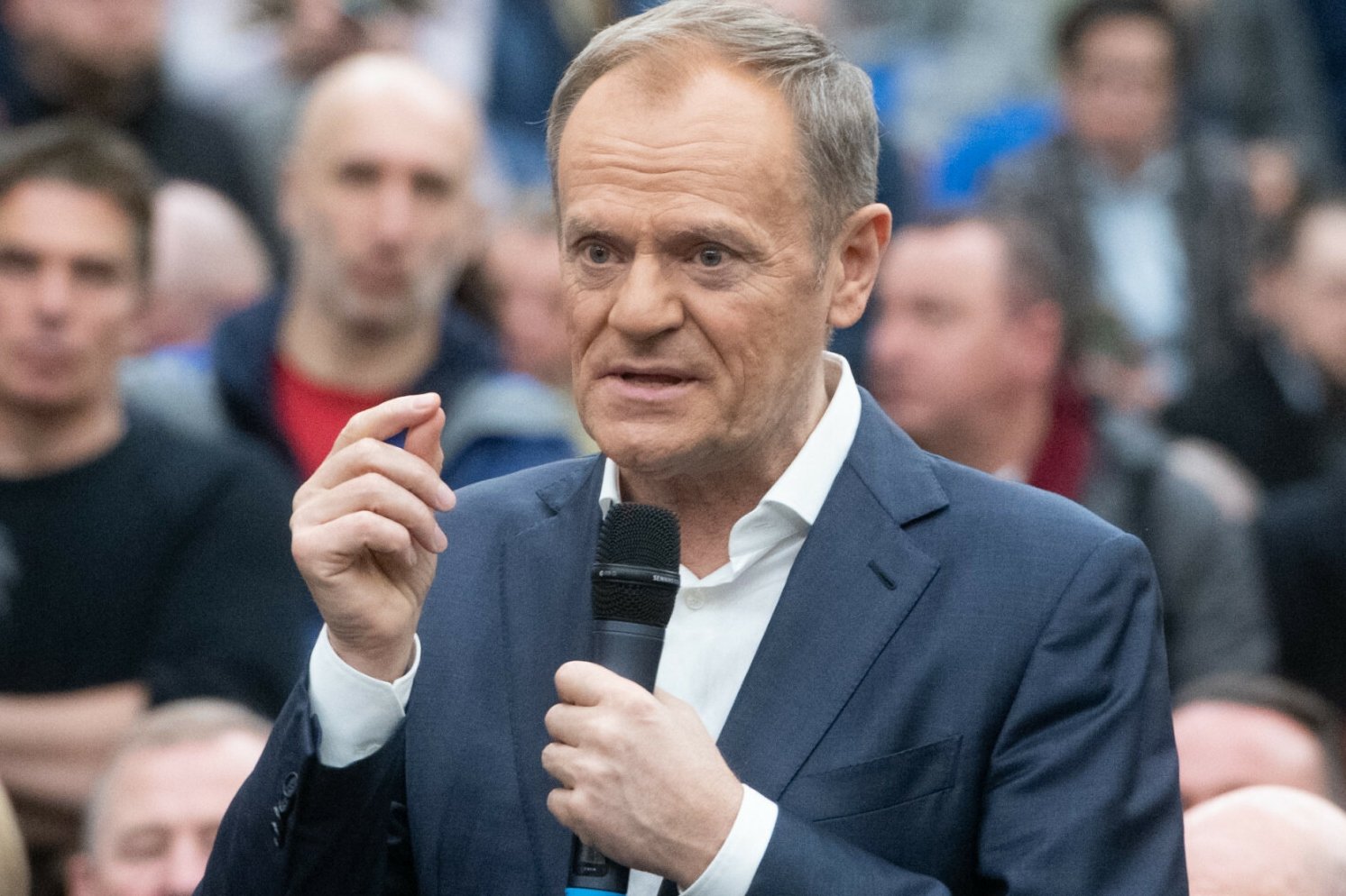 Lider PO Donald Tusk.
