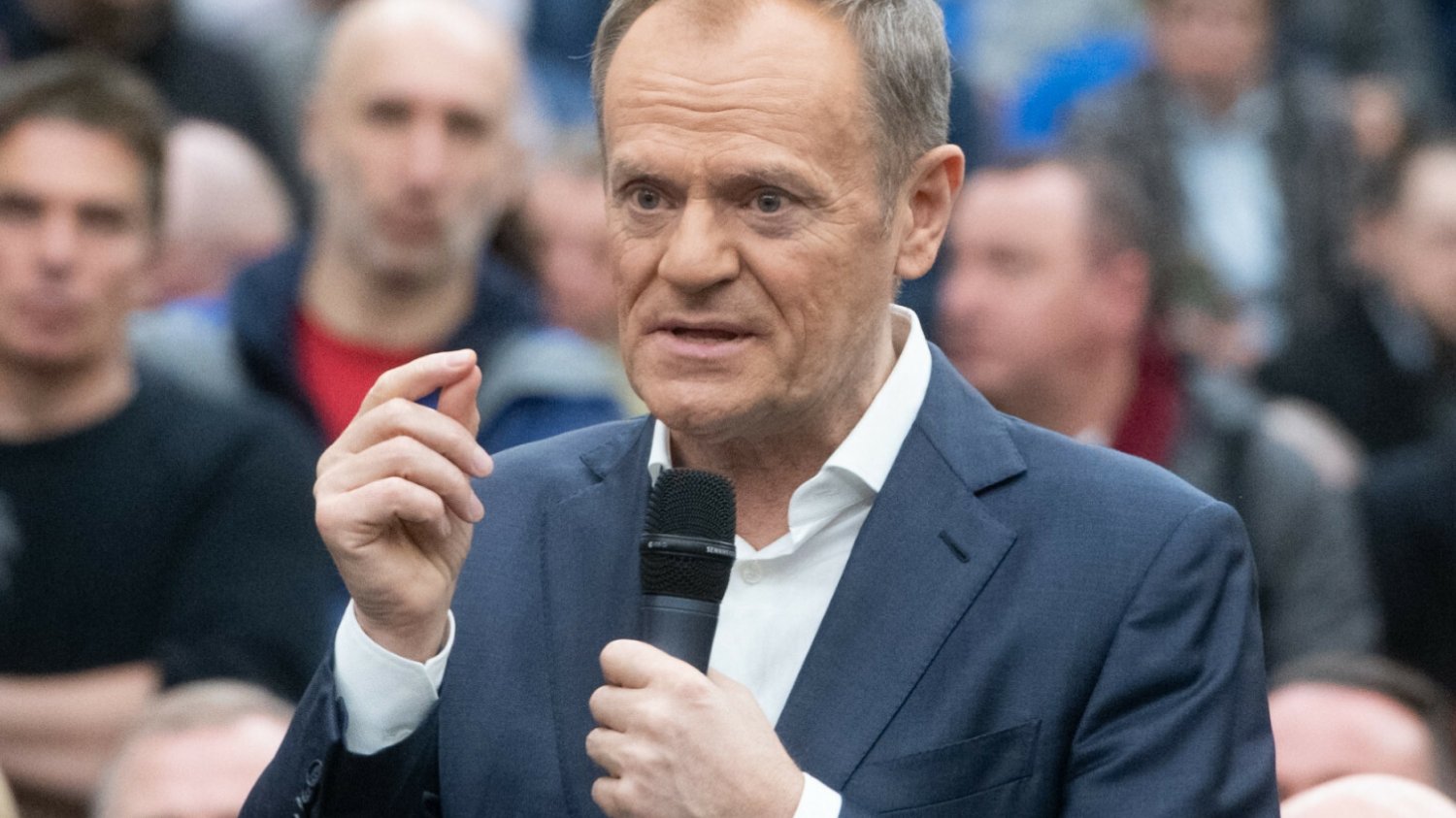 Lider PO Donald Tusk.