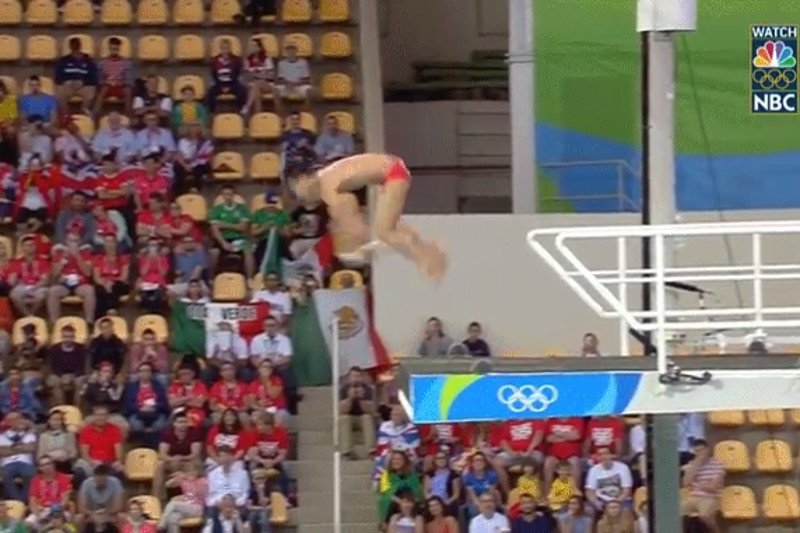 Ten GIF to absolutny hit Igrzysk w Rio.