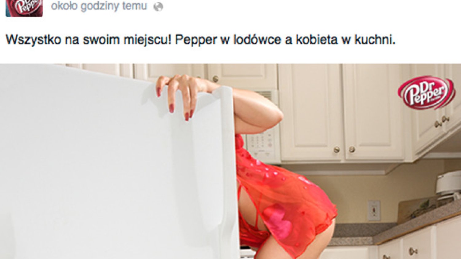 "Kobieta w kuchni, napój w lodówce. Wszystko na swoim miejscu", czyli jak zareklamował się w Polsce Dr Pepper