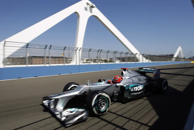 Michael Schumacher w końcu przerwał złą passę i stanął na podium