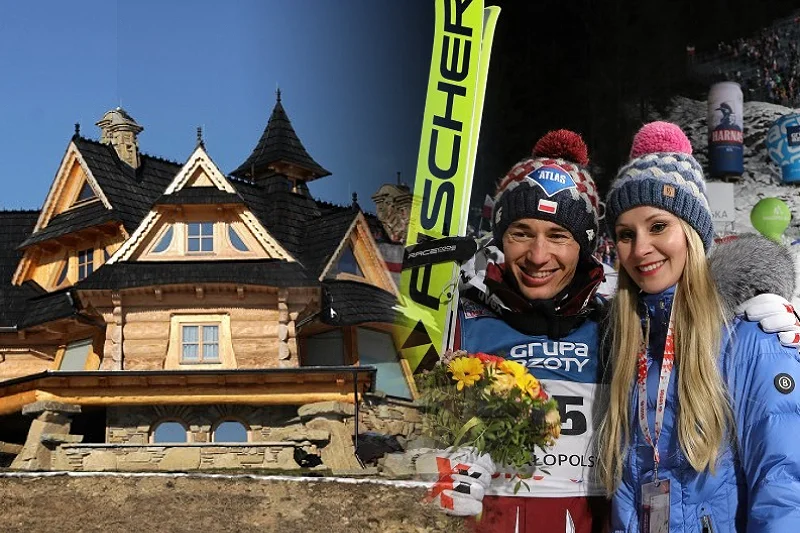 Dom, w którym mieszka Stoch z żoną, znajduje się przy ulicy imienia skoczka z Zębu. Gdzie mieszka Kamil Stoch? Oto jego dom w Zębie.