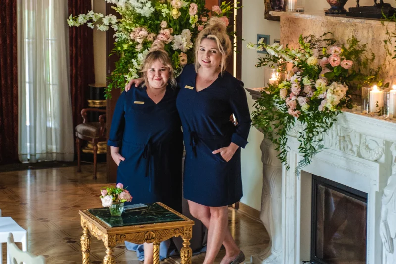 Katarzyna Demale i Anna Matusiak są właścicielkami firmy "Ann&Kate Wedding Planners".