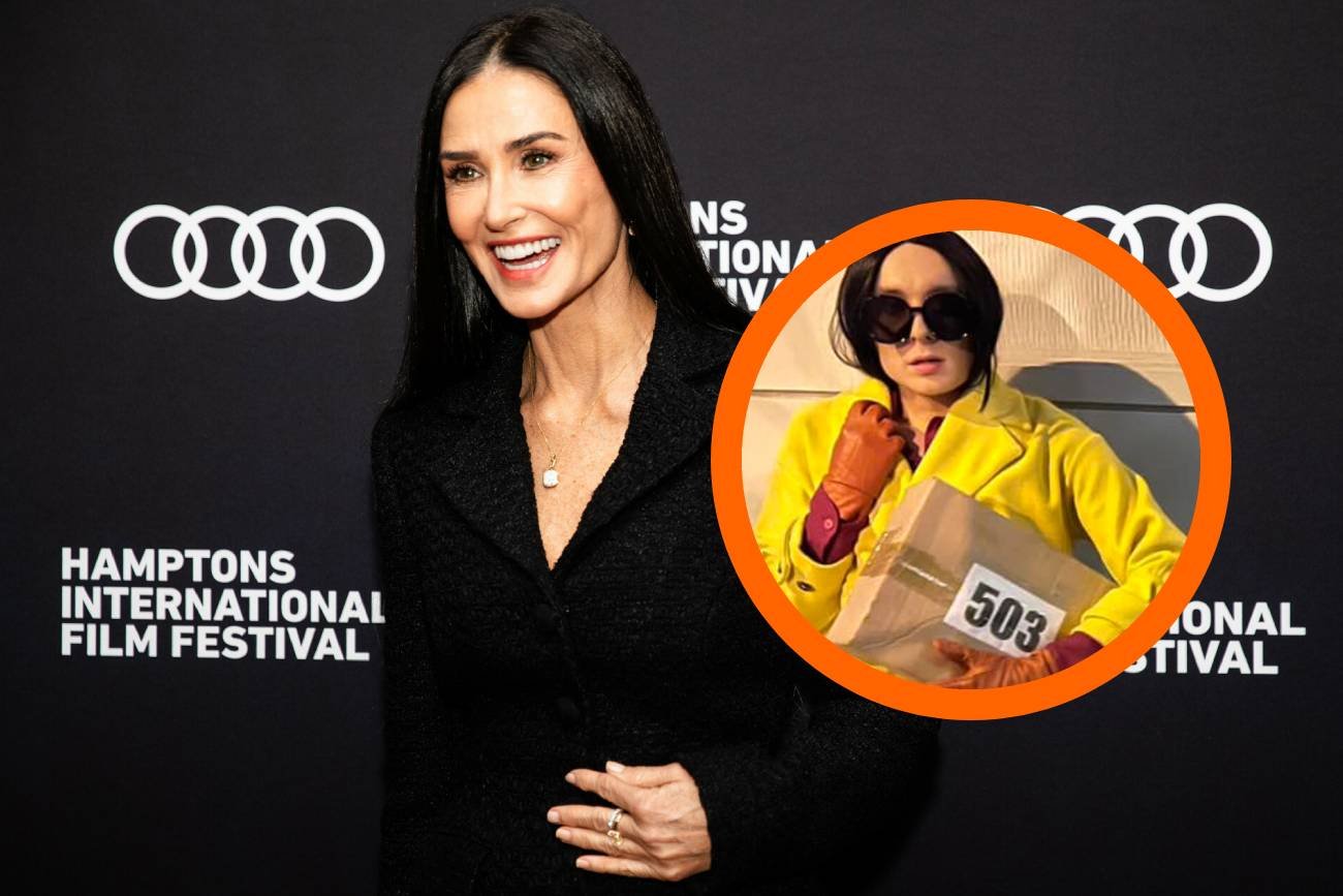 Demi Moore spodobał się kostium Kamińskiego. Piosenkarz komentuje.