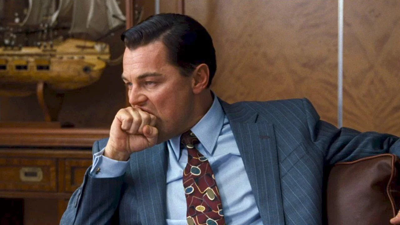 Leonardo di Caprio jako Jordan Belford