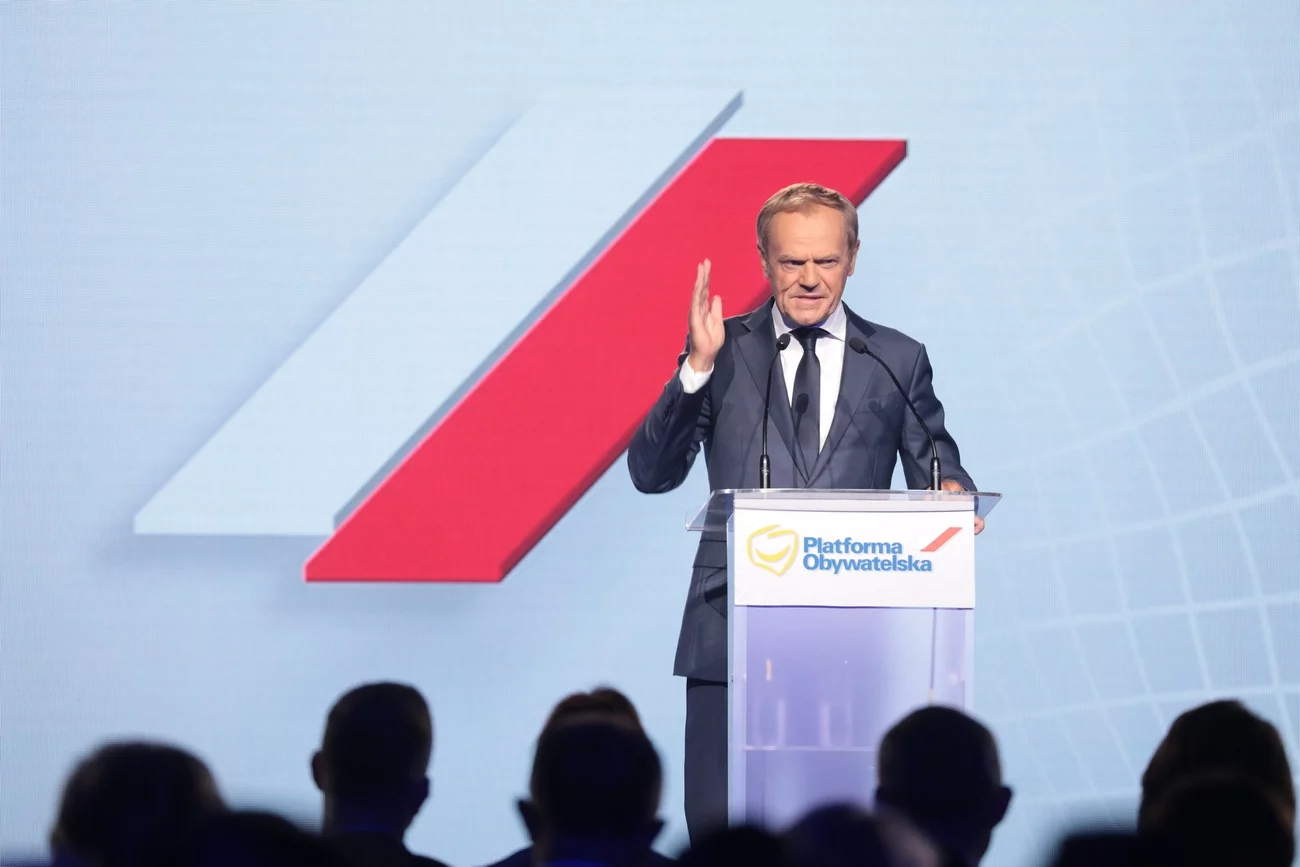 Donald Tusk zabrał głos po tym, jak objął stanowisko prezesa Platformy Obywatelskiej.
