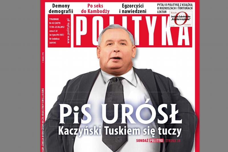 Fragment okładki "Polityka"