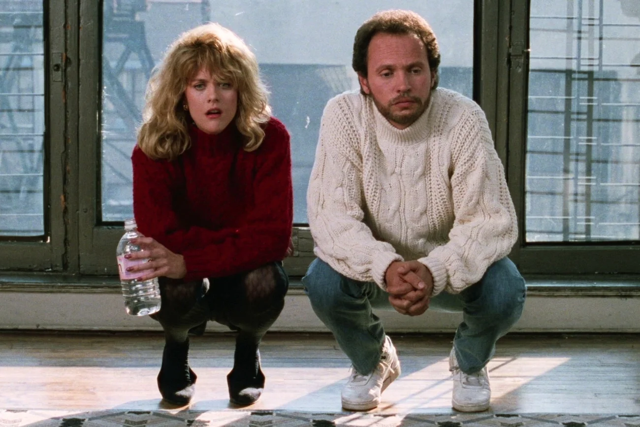 Meg Ryan i Billy Crystal w filmie "Kiedy Harry poznał Sally"