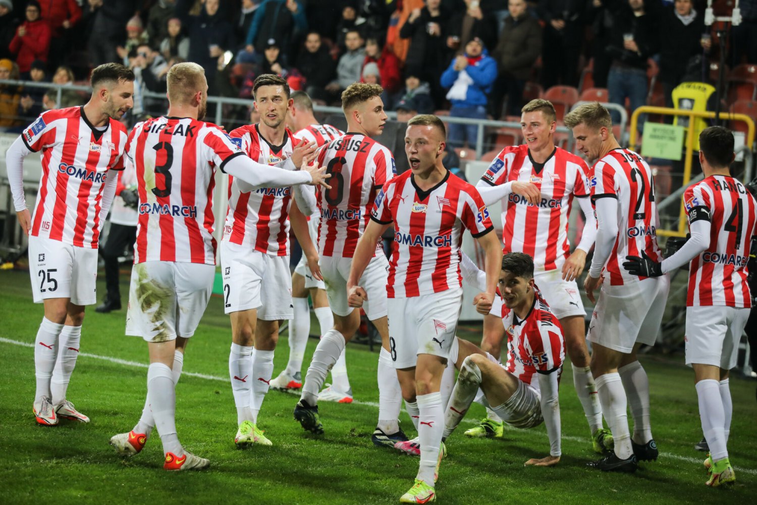 Michał Rakoczy poprowadził Cracovię do zwycięstwa z gdańską Lechią